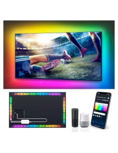 Tira LED Inteligente Aigostar 2.0m Cambio de Color Música