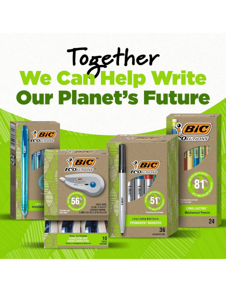 Lápices Mecánicos BIC Ecolutions 0.7mm Paquete de 48 Unidades