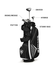 Conjunto Golf Callaway Strata Intro 9 Piezas Plata 2