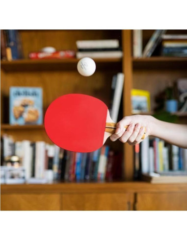 Set de Palas de Ping Pong PRO SPIN - 2 Jugadores, Pelotas 3 Estrellas