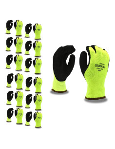 Guantes Cordova Safety 3999S Hi-Vis Verde Talla Pequeña