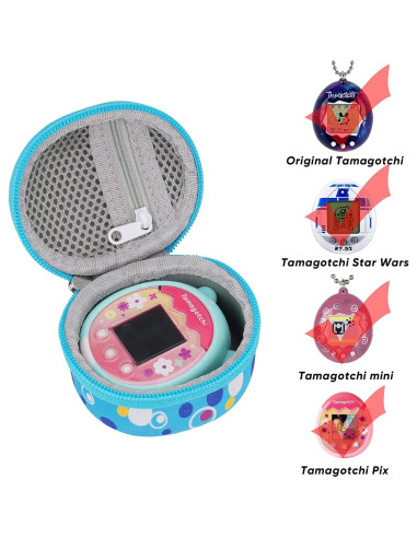 Funda Portátil Risou para Tamagotchi Pix - Azul