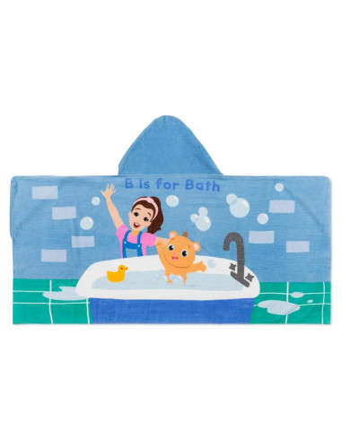 Toalla con Capucha Sra. Rachel 100% Algodón 61x127 cm