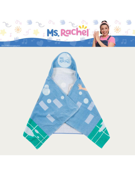 Toalla con Capucha Sra. Rachel 100% Algodón 61x127 cm