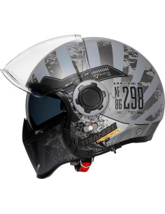 Casco de Motocicleta TRIANGLE OP12A Doble Visor Adulto 2