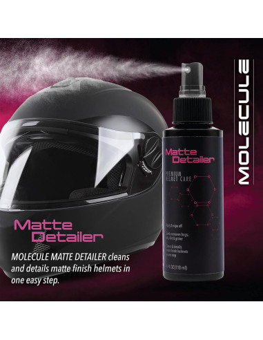 Limpiador de Cascos Mate Molecule 136g - Cuidado Premium