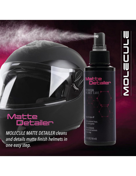 Limpiador de Cascos Mate Molecule 136g - Cuidado Premium