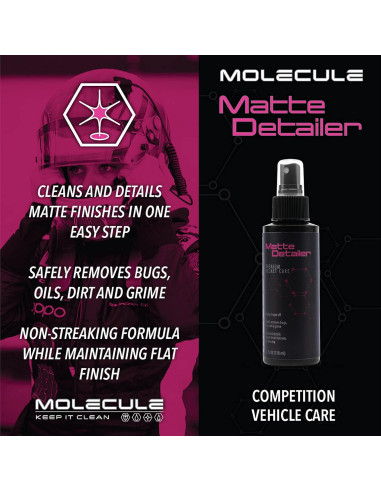 Limpiador de Cascos Mate Molecule 136g - Cuidado Premium