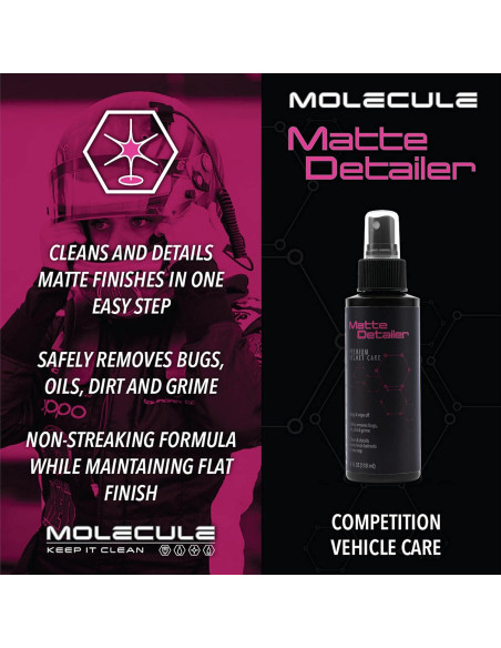 Limpiador de Cascos Mate Molecule 136g - Cuidado Premium