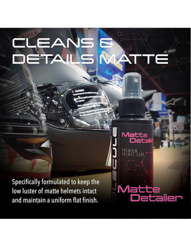 Limpiador de Cascos Mate Molecule 136g - Cuidado Premium
