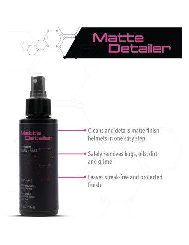 Limpiador de Cascos Mate Molecule 136g - Cuidado Premium
