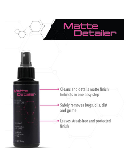 Limpiador de Cascos Mate Molecule 136g - Cuidado Premium