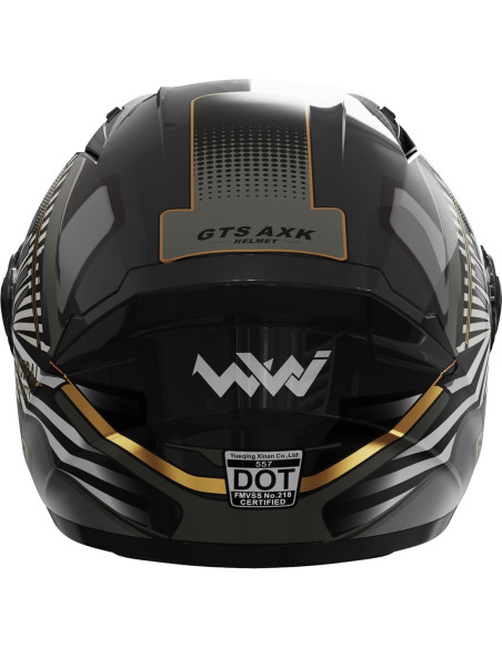 Casco Integral WWJ AXK557 Doble Visera Unisex 53-61 cm