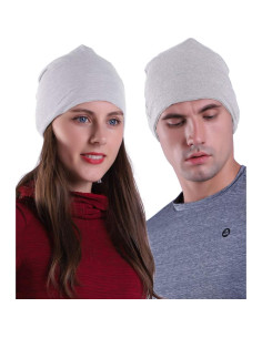 Gorro multifuncional Empirelion gris claro para correr 2