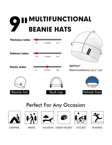 Gorro multifuncional Empirelion unisex 20.5-23.5 cm