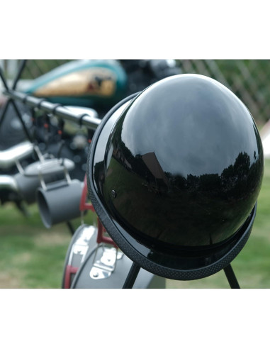 Gorra de Calavera RiderVibe RV-H402-11-S Ajustable Negra