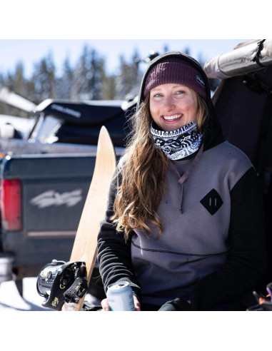 Calentador de Cuello BLACKSTRAP Gaiter Doble Capa Blanco