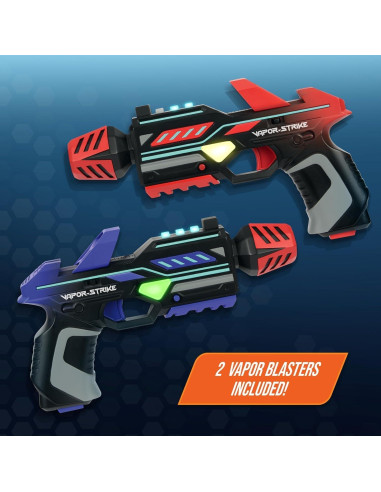 Paquete de 2 Blasters de Vapor WowWee 1116 Efectos de Luz