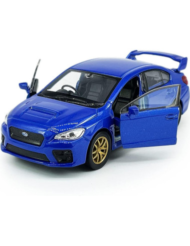 Coche de Juguete Diecast Impreza WRX STI 11.43 cm Azul