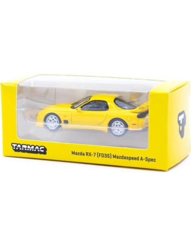 Mazda RX-7 FD3S Mazdaspeed A-Spec Amarillo 1:64 Tarmac Works
