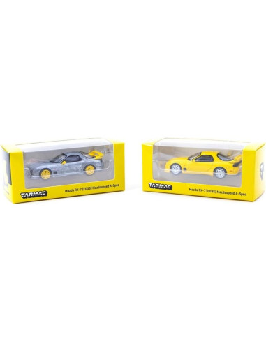 Mazda RX-7 FD3S Mazdaspeed A-Spec Amarillo 1:64 Tarmac Works