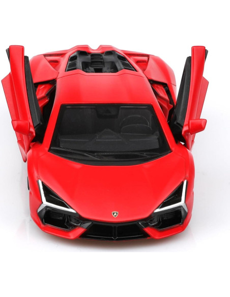 Coche de Juguete Lamborghini Revuelto Escala 1/36 Rojo
