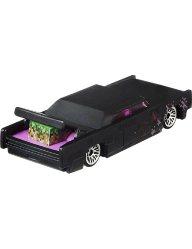 Hot Wheels Minecraft Vehículo Enderman 1:64 Mattel Coleccionable