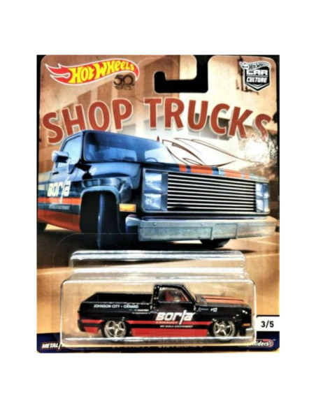 Hot Wheels Chevy Silverado 1983 a Escala 1:64 - Mattel