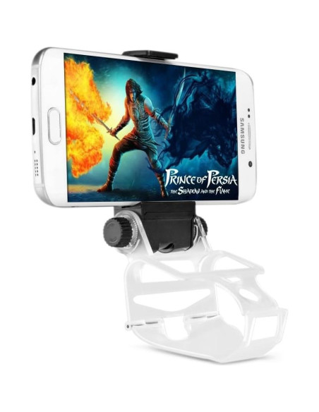 Soporte Clip para Teléfono PS4 TNP - Ajustable, Negro