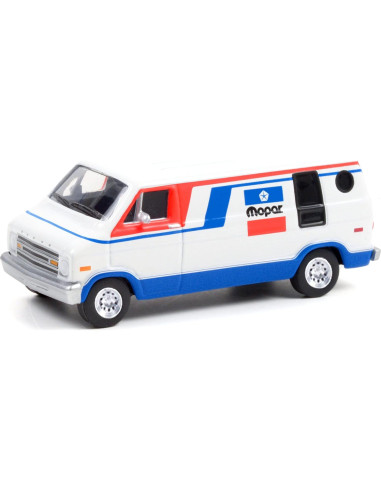Furgoneta Diecast Dodge B100 1976 Greenlight 1:64