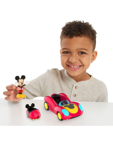 Vehículo Transformador Mickey Mouse Funhouse Just Play 2 en 1