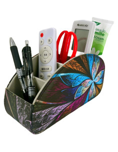 Soporte Organizador de Control Remoto Arniche Pansy 5 Compartimentos 2