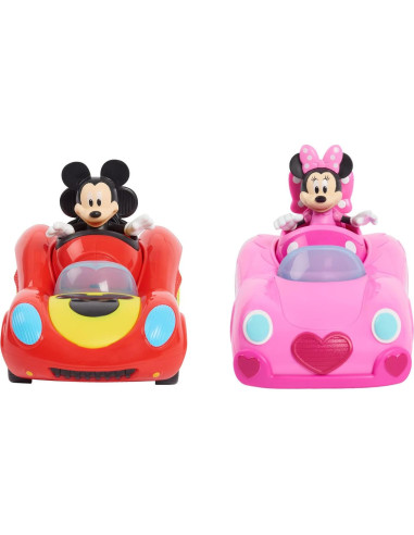 Vehículo Transformador Mickey Mouse Funhouse Just Play 2 en 1