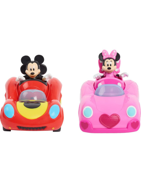 Vehículo Transformador Mickey Mouse Funhouse Just Play 2 en 1