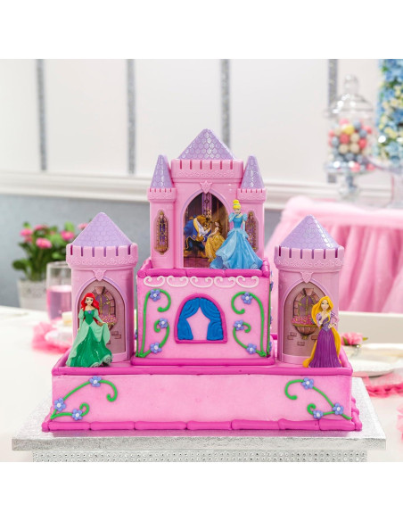 Adorno de Pastel DecoSet Princesa Disney 6 Piezas