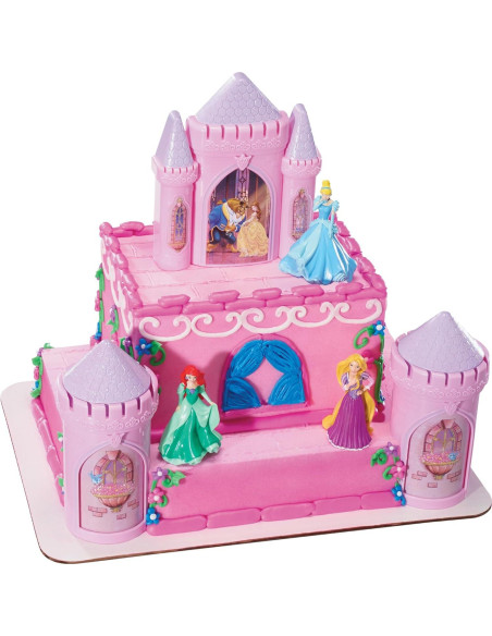 Adorno de Pastel DecoSet Princesa Disney 6 Piezas