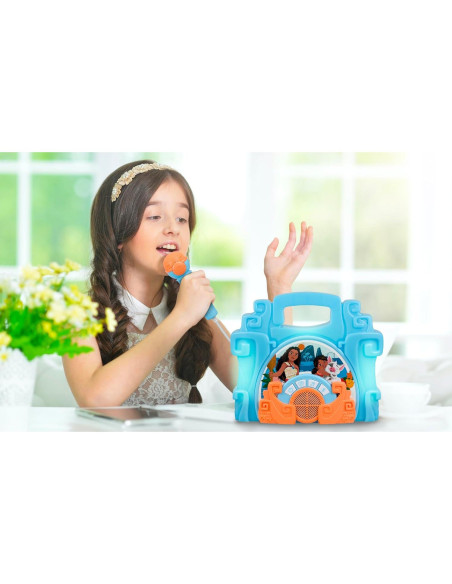 eKids Boombox Karaoke Disney Moana con Micrófono 22.86 cm