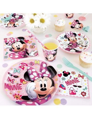 Sopladores de Fiesta Disney Minnie Mouse - 8 Unidades Multicolor