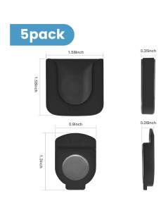 Soporte Magnético para Control Remoto MAWFOZIN - 5 Unidades 2