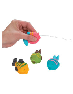 Set de 12 Juguetes de Agua en Forma de Pez Fun Express - 5.7 cm