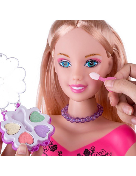 Kit de Juguete de Maquillaje y Estilismo de Cabello Keetopteep - 35 Piezas