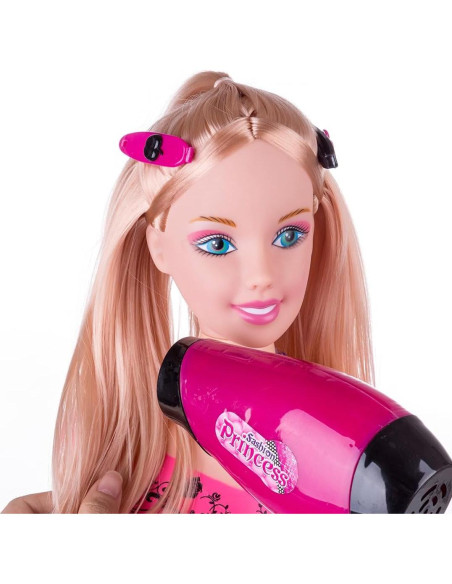 Kit de Juguete de Maquillaje y Estilismo de Cabello Keetopteep - 35 Piezas