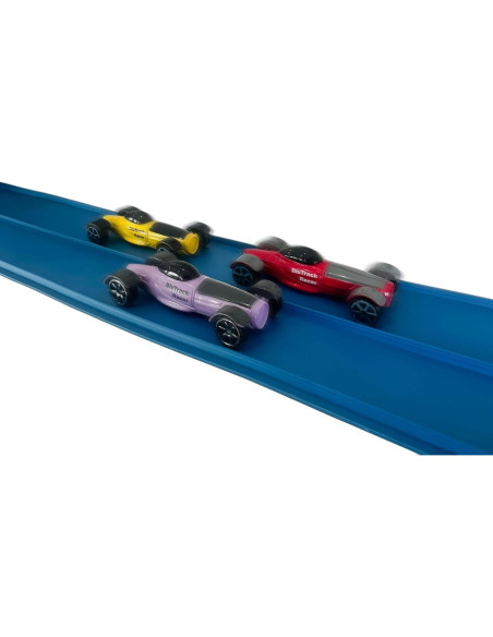 Racers BluTrack - Paquete de 3 Coches a Escala 1/64