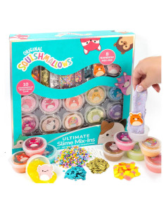 Squishmallows Kit de Slime Definitivo 10 Piezas Multicolor
