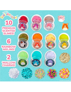 Squishmallows Kit de Slime Definitivo 10 Piezas Multicolor 2