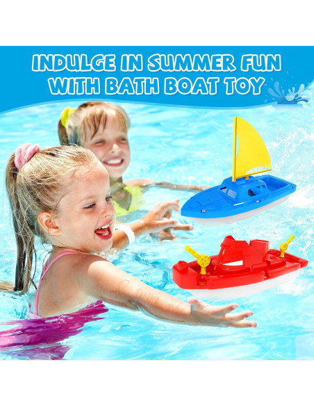 Barcos de Juguete FUN LITTLE TOYS 3 PCS para Baño 27,94 cm