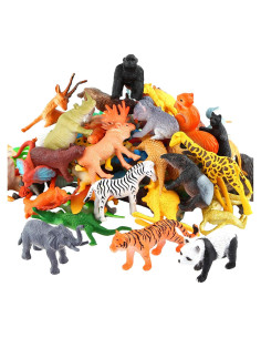 Set de 54 Figuras de Animales de Jungla ValeforToy
