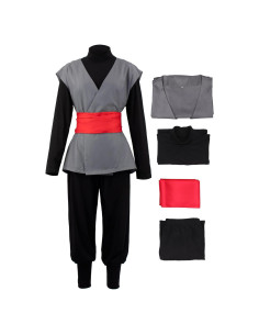 Traje de Cosplay Negro C-ZOFEK para Hombres X-Large