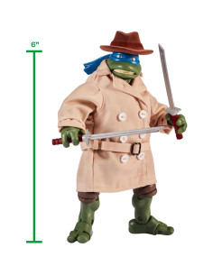 Figura Tortugas Ninja Leonardo 15 cm Playmates Toys 2