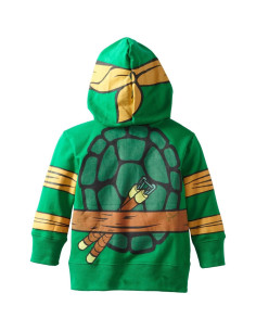 Sudadera disfraz Michelangelo TMNT niños 4T verde 2